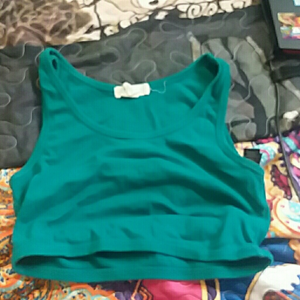 Turquoise croptop - Picture 1 of 1